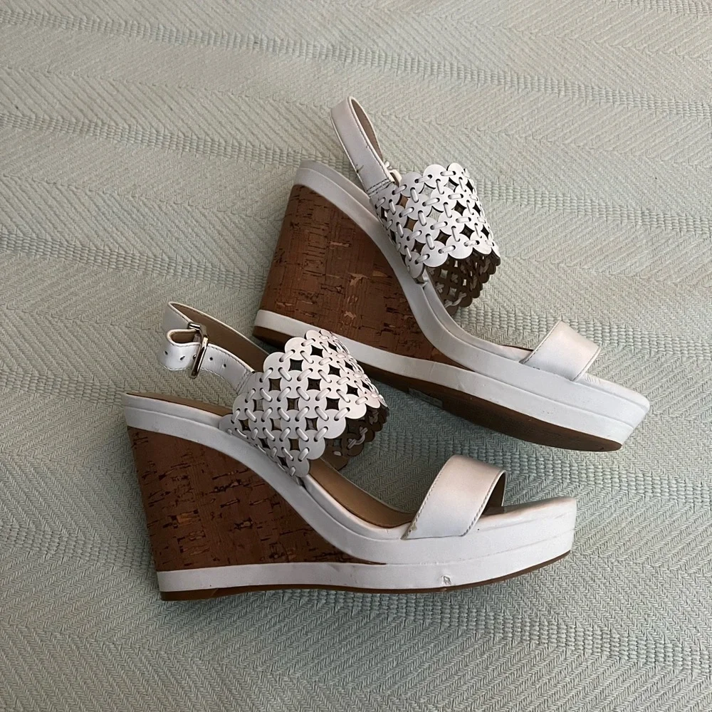 Antonio Melani‎ White Women's Wedges